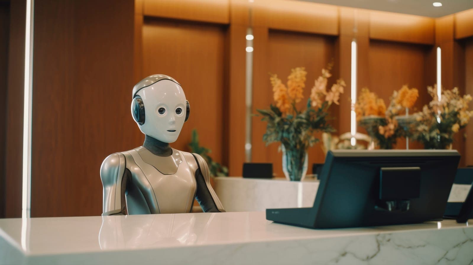 Hospitality business using Voice AI and AI phone receptionist technology to improve guest experience