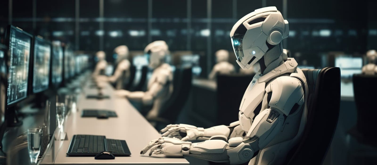 Autonomous AI customer support agents providing real-time service