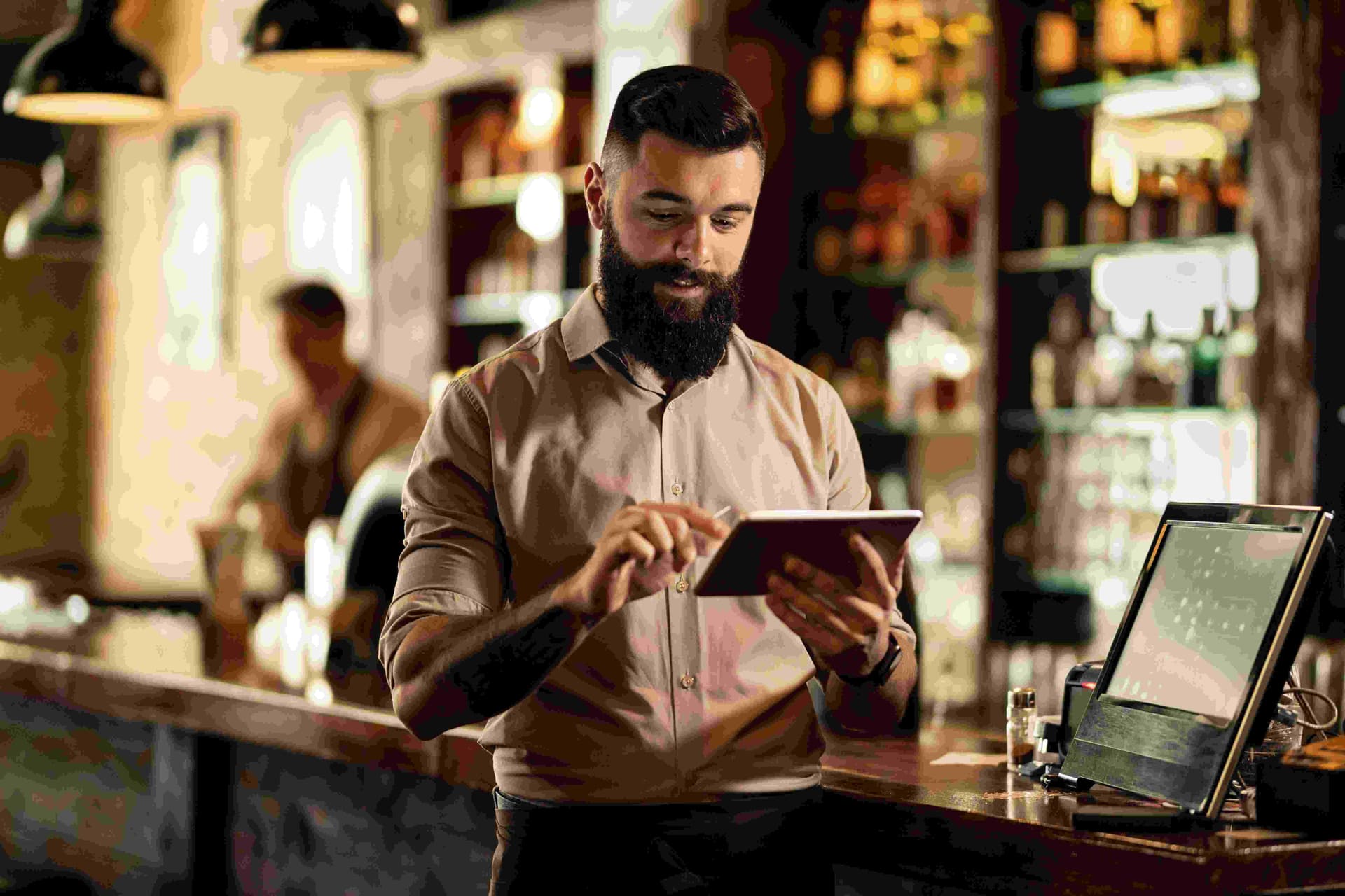 Restaurant phone ringing while staff are busy serving guests