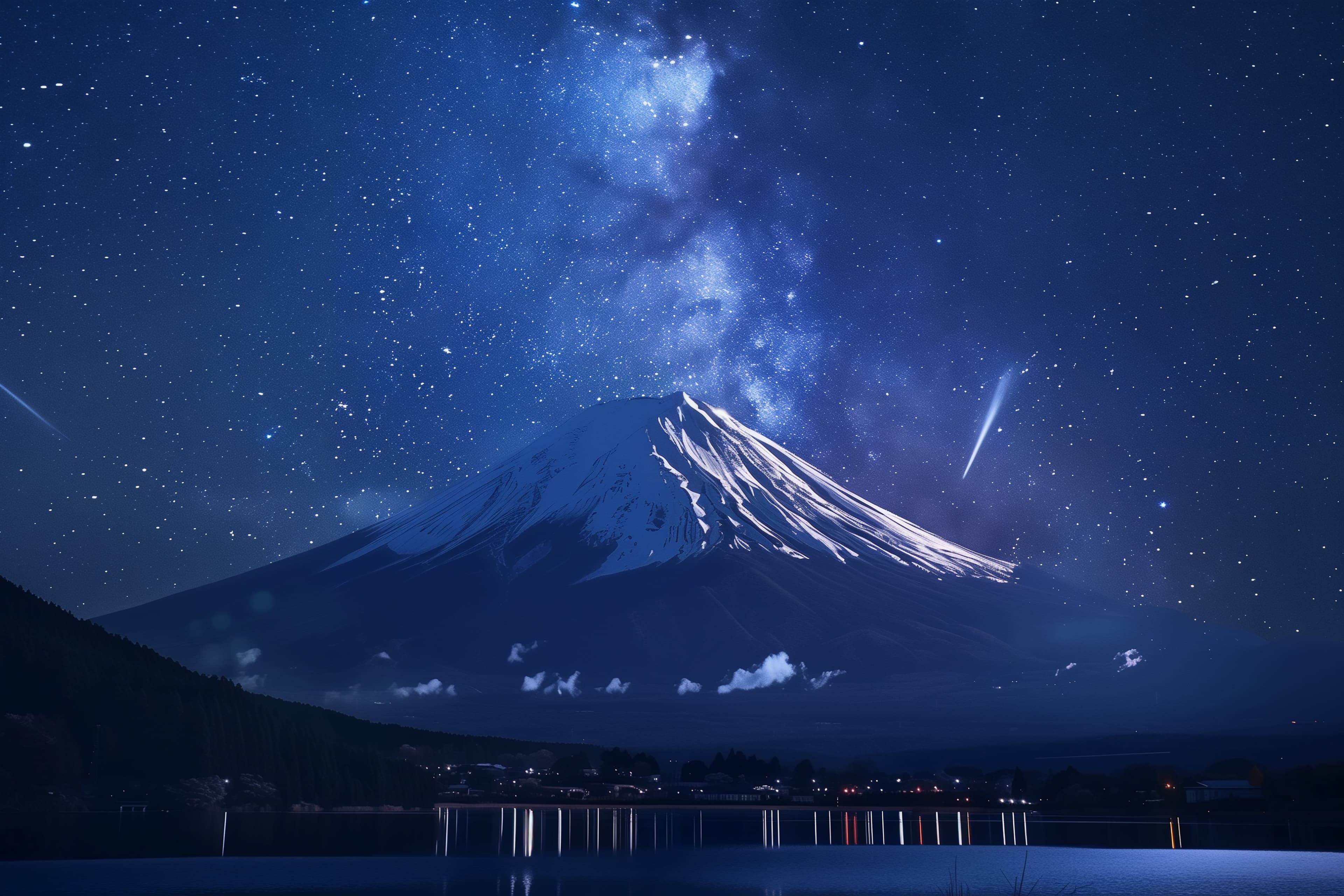 Abstract system diagram dissolving into a human voice waveform