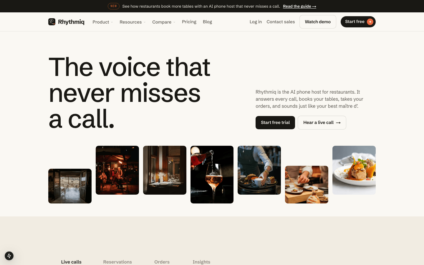 Rhythmiq, Voice AI for D2C brands. Rescues failed deliveries, 24/7.
